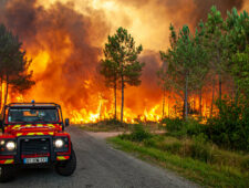 Nouveau passage en vigilance rouge pour le risque de feux de forêt en Gironde